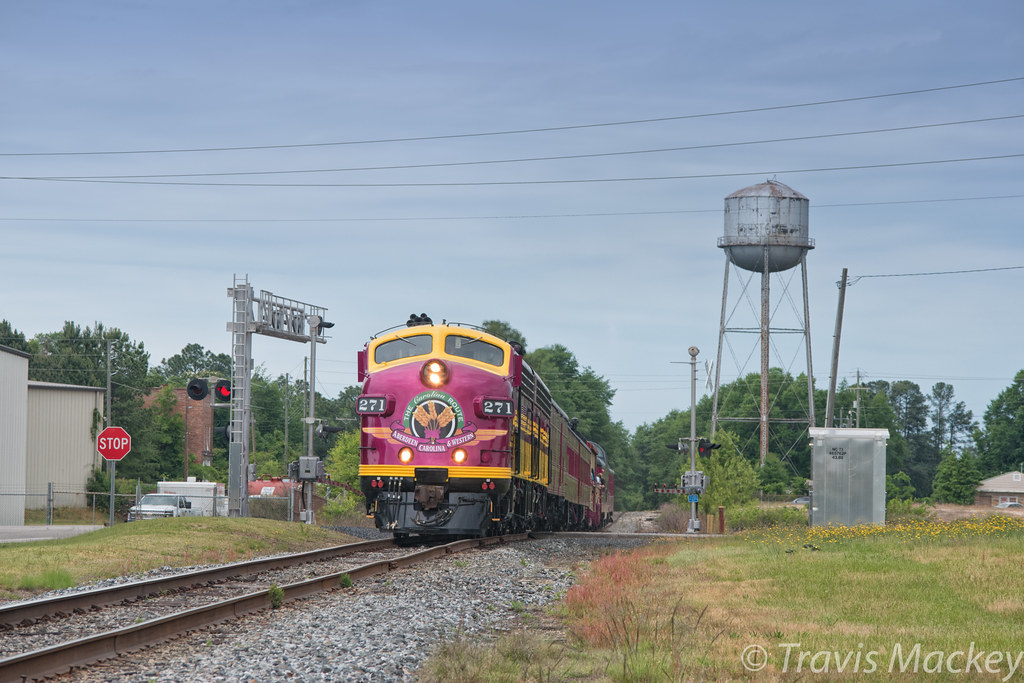 Aberdeen Carolina & Western train 900 at West End Aberdeen… Flickr