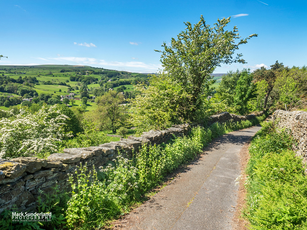 Pateley Bridge Panorama Walk The view across Nidderdale to… Flickr