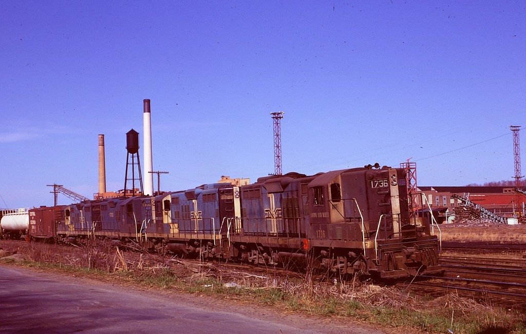 B&M GP9 1736 WB Westvaco Paper Mechanicville NY May 1972 Flickr