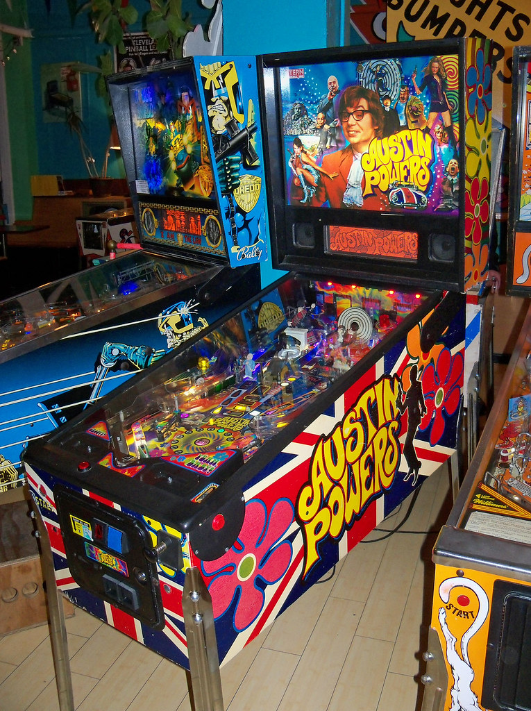 OH Cleveland Austin Powers Austin Powers pinball machine… Flickr
