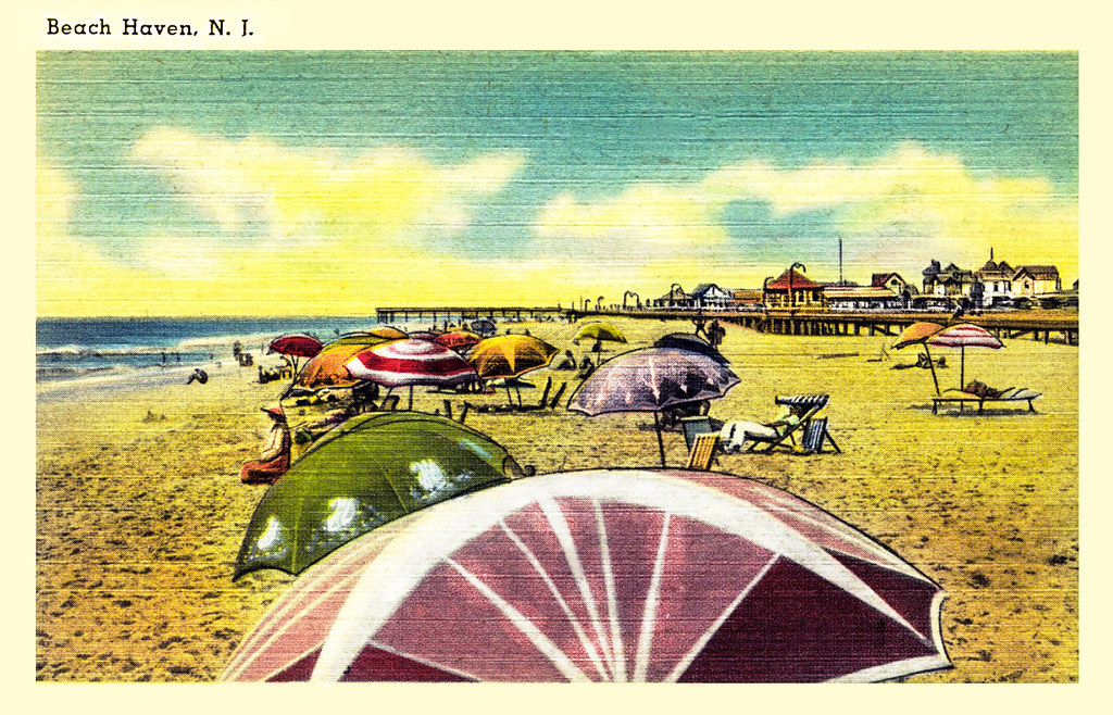 Beach Haven, New Jersey about 1935 Postcard Jim Griffin Flickr