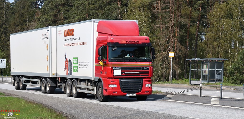 DaF (S596) Nybro Transport DB Schenker Tompa Armando Flickr