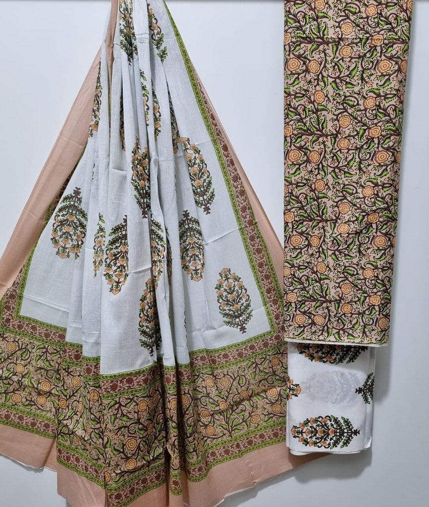 BUY BEST COTTON DRESS MATERIAL AT GROZA.IN are you looking… Flickr