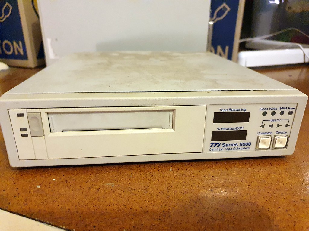 QIC tape drive front panel QIC tape drive front panel Flickr