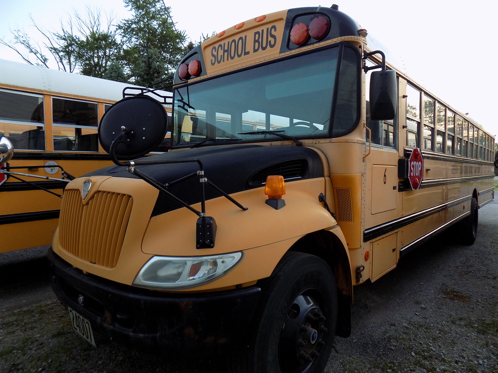 Greenon Local School District 6 Bus lot Enon, OH Cincinnati NKY