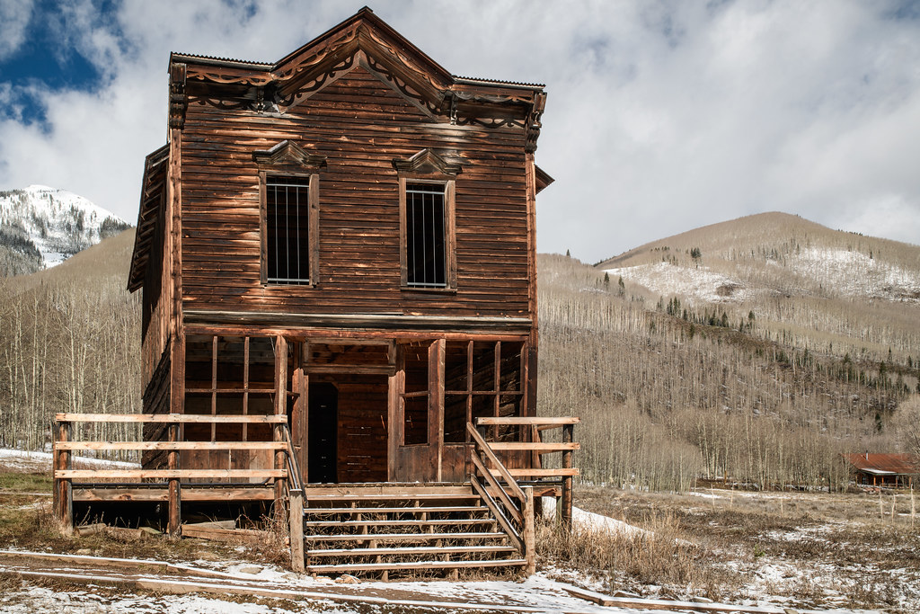 Ghost Town Ashcroft, Colorado Here is Ashcroft in color.… Flickr