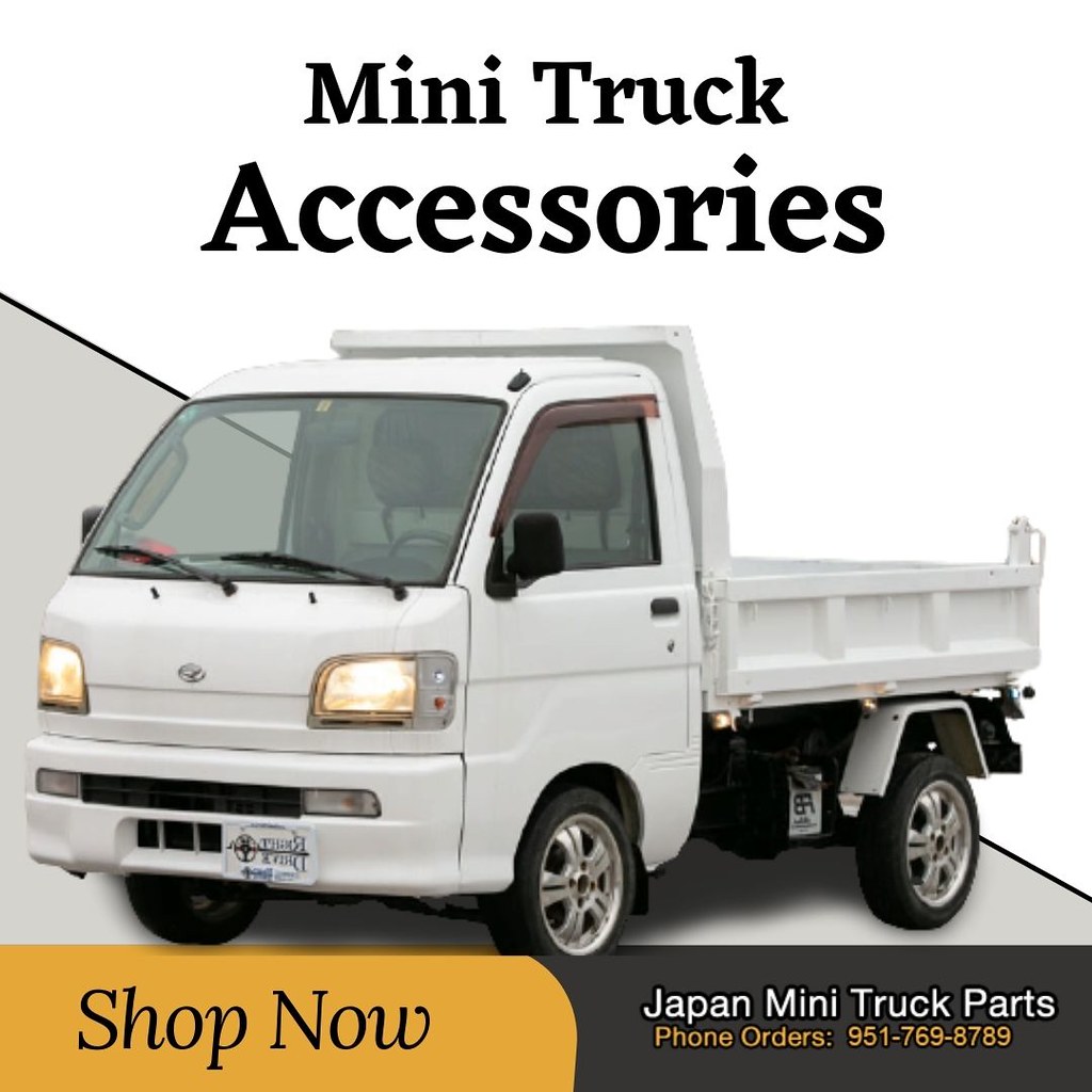 Mini Truck Accessories Whether it's Suzuki or Cushman whit… Flickr