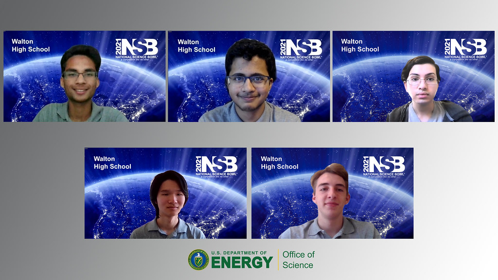 2021 National Science Bowl¨ Teammates Sai Avunuri, Chinmay… Flickr