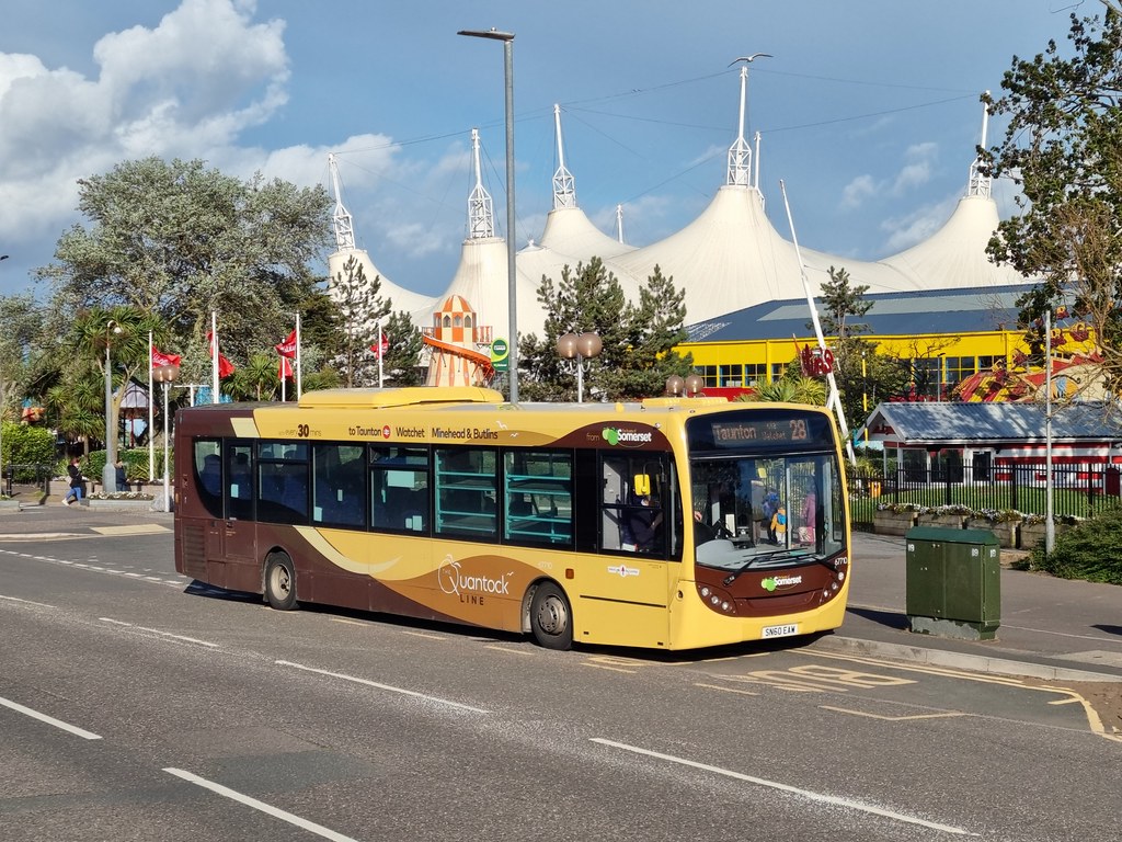 Buses of Somerset 67710 SN60 EAW Minehead Butlins Josh Hawkins Flickr