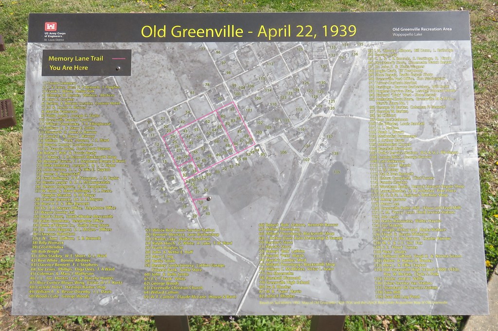 Old Greenville 1939 Map Marker (Old Greenville, Missouri) Flickr