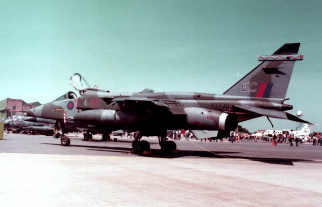 Air Fete '82 Jaguar XX730 EC 6 Sqn. Michael Britton Flickr