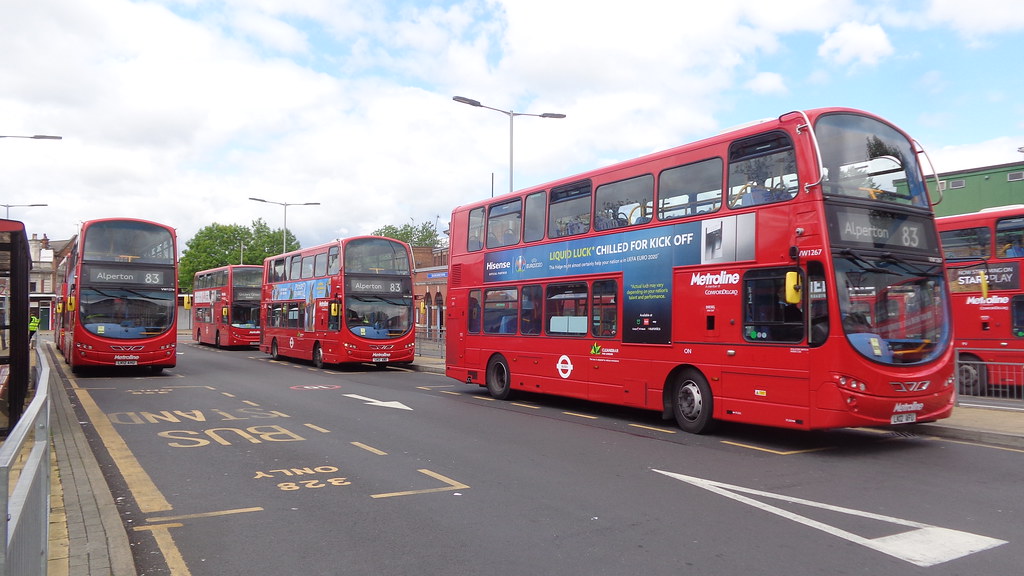 Golders Green Station Four 83's at Golders Green Station. Flickr