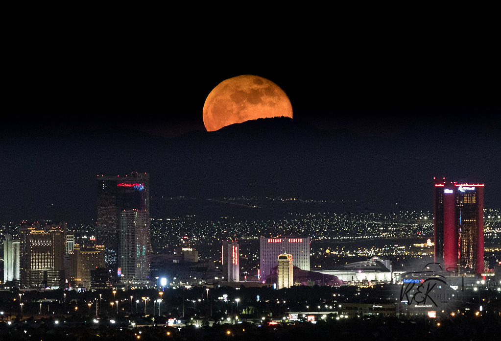 Where Is The Moon Tonight In Las Vegas at Joann James blog