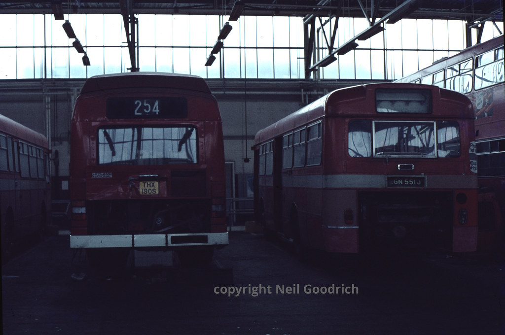 LT/LCBS Bus Garages In Loughton Garage on 26 January 1979,… Flickr