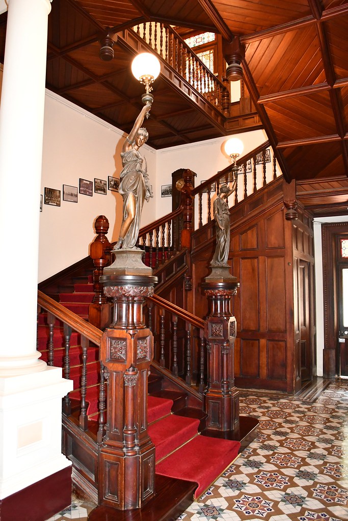 Somerton Park Elaborate staircase Paringa Hall (Sacred H… Flickr