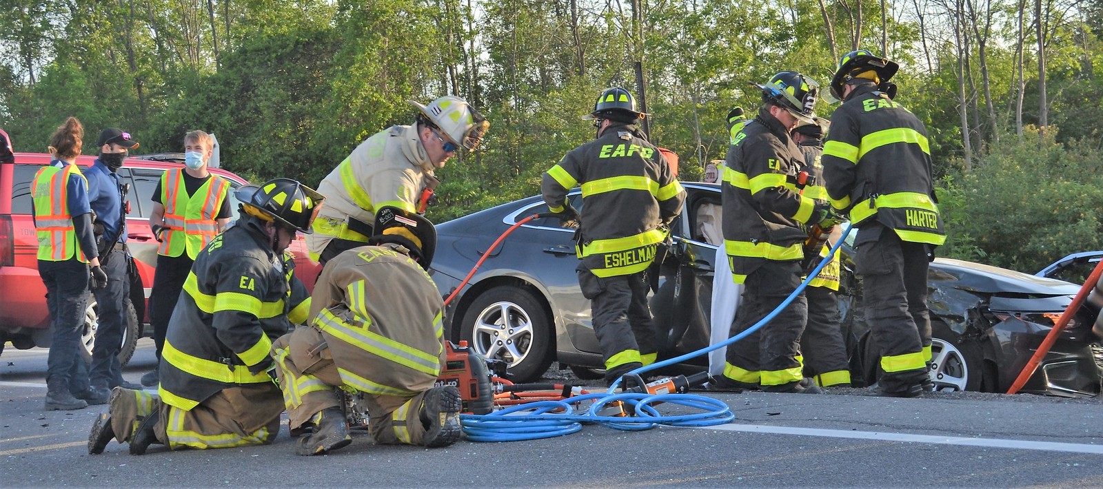 East Avon, NY MVC with entrapment on Lakeville Road Flickr