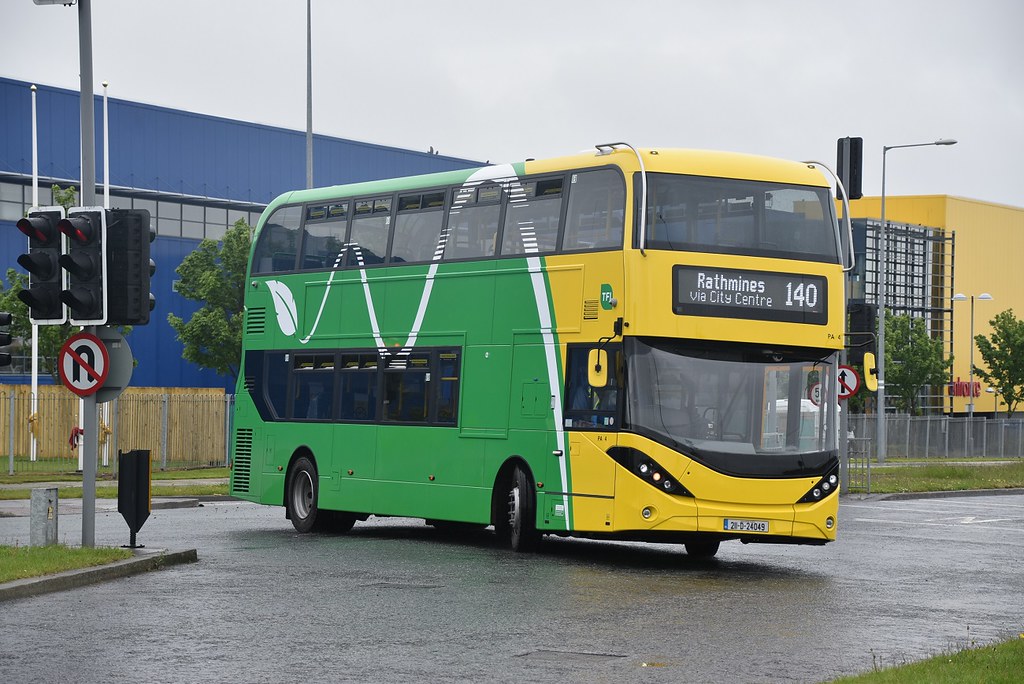 Electric 140 Dublin Bus (Broadstone Depot) Alexander Denni… Flickr