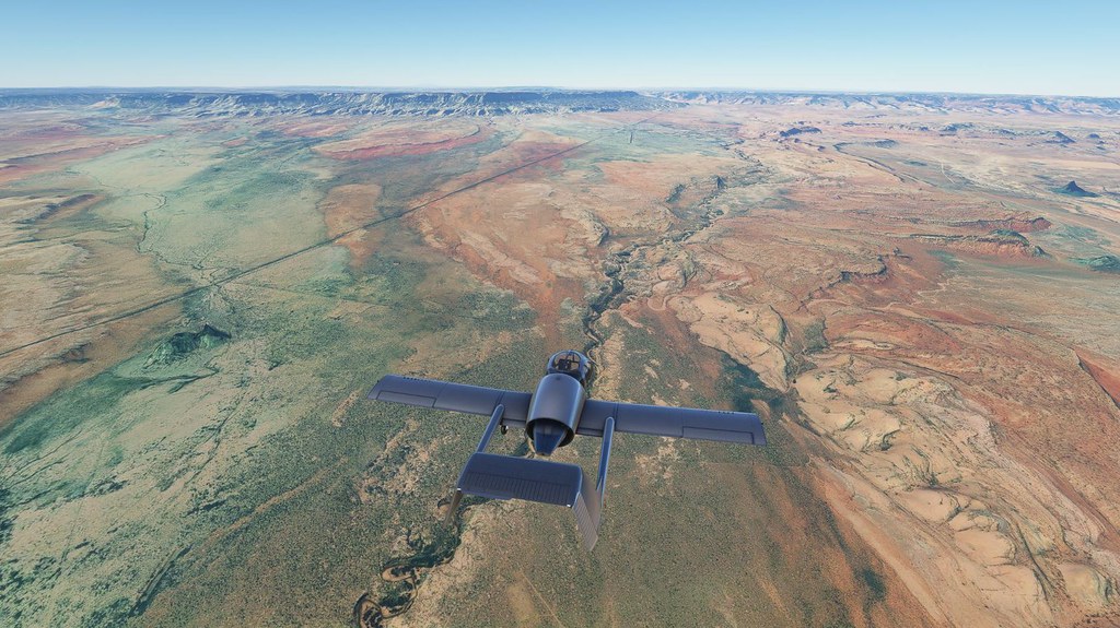 Edgely Optica approaching Kayenta Airport, OV7, Arizona. Flickr
