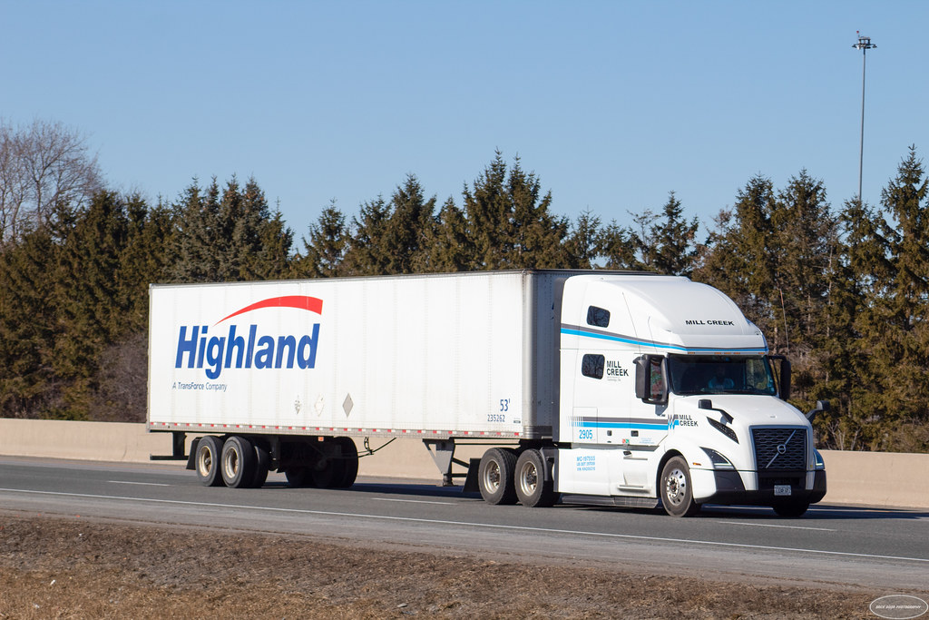 Mill Creek Motor Freight Unit 2905 Highland Transport trai… Flickr