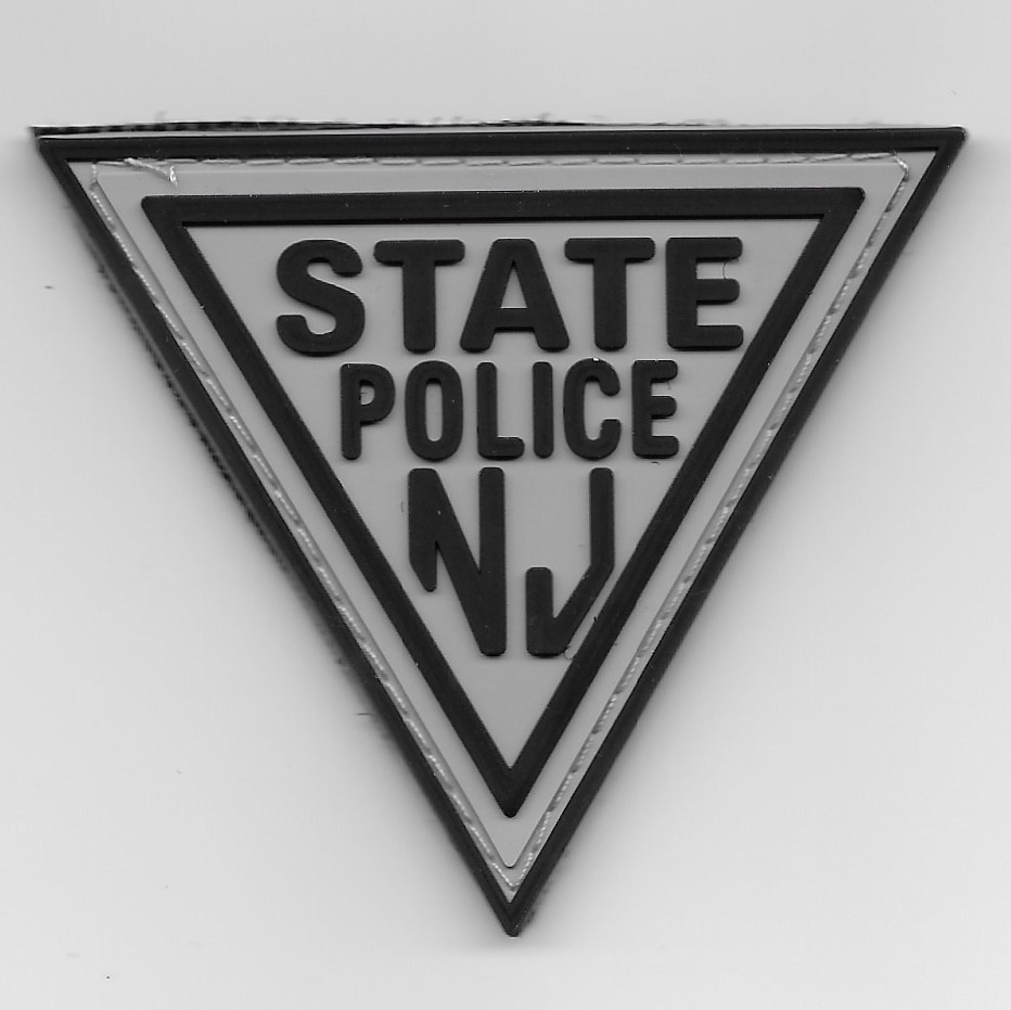 New Jersey State Police Black & Gray Subdued Mini PVC 1 Flickr
