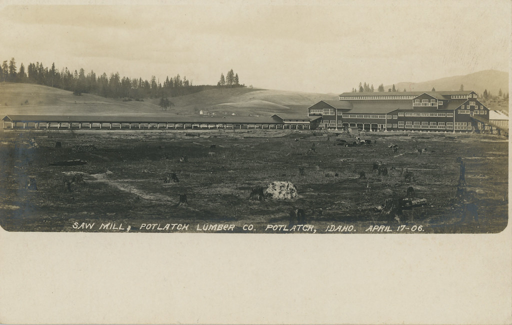 Sawmill of Potlatch Lumber Company, April 17, 1906 Potla… Flickr