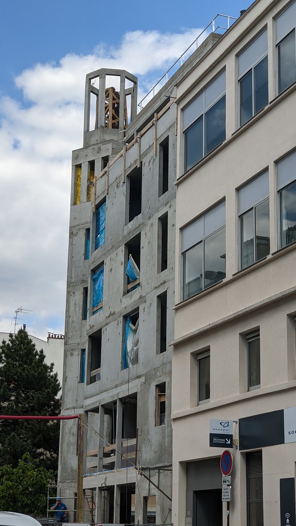 Oh ! un clocher ! L'église SainteCécile à Boulogne était … Flickr