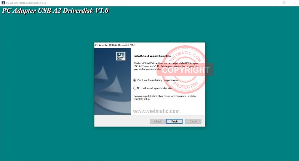 Driver cáp lập trình Siemens USB Adapter A2 cho Windows 10 MATIC VN
