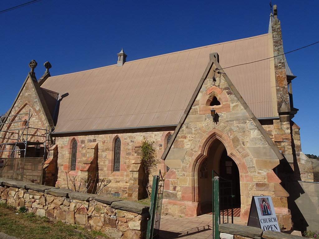 Carcoar. The Catholic Church built in 1870.. The whole vil… Flickr