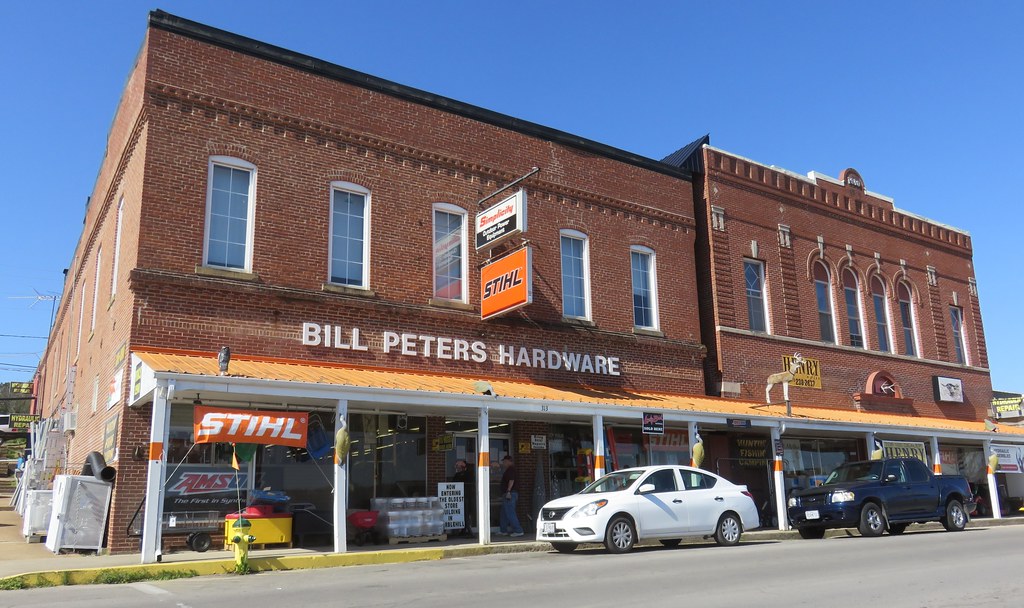 Bill Peters Hardware and Auditorium (Marble Hill, Missouri… Flickr