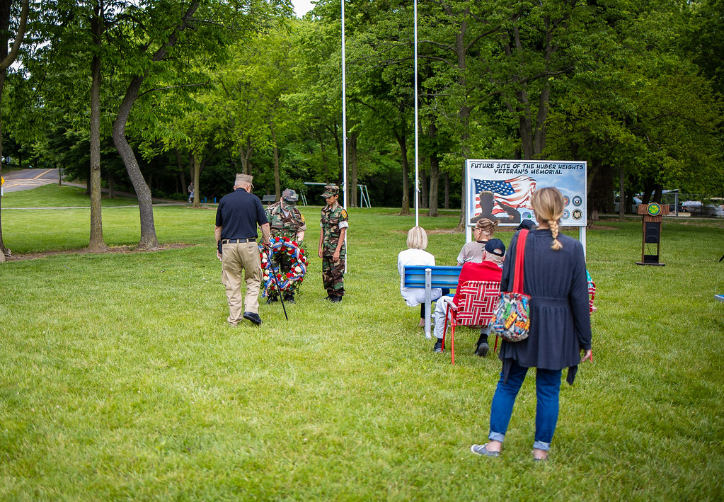 Huber Heights 2021 Memorial Day Ceremony Photo taken at th… Flickr