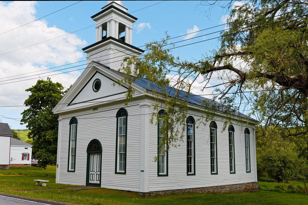 Country Church Built in 1832. Charlotteville, New York. Paul Flickr