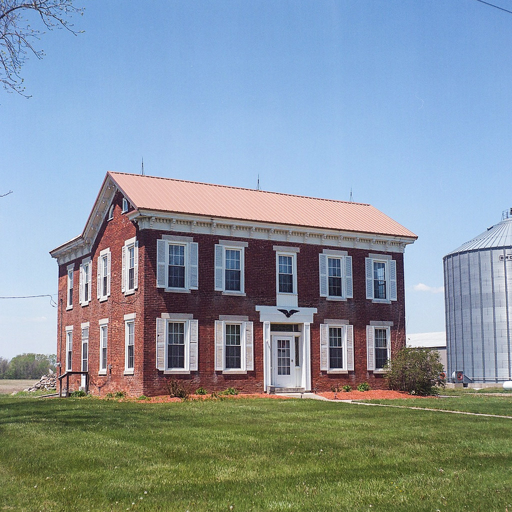 Mathews house, Michigan Road Yashica12 Kodak Vericolor II… Flickr