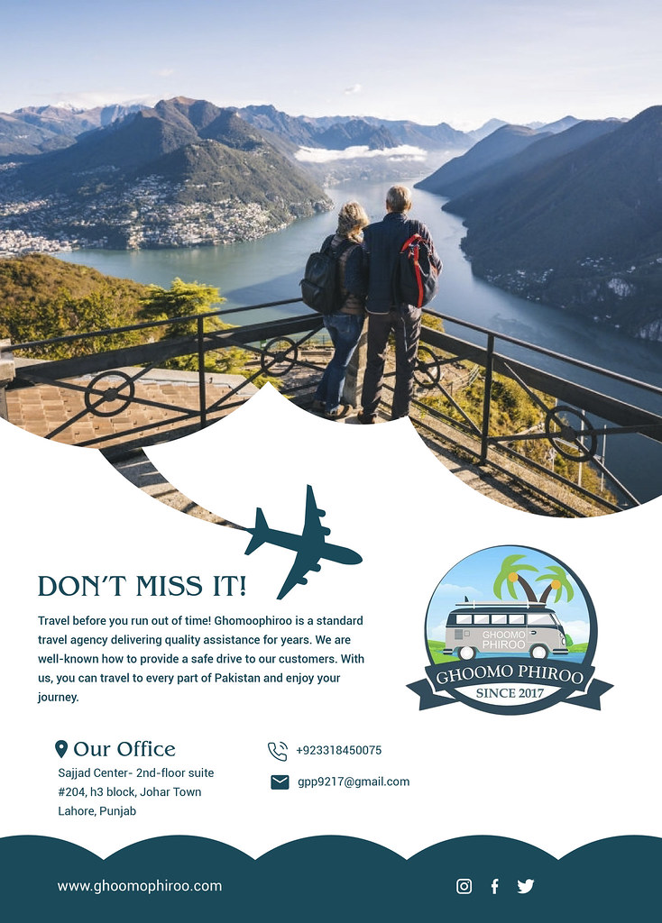 Best Travel Agency in Lahore Ghoomo phiroo Pakistan is an … Flickr