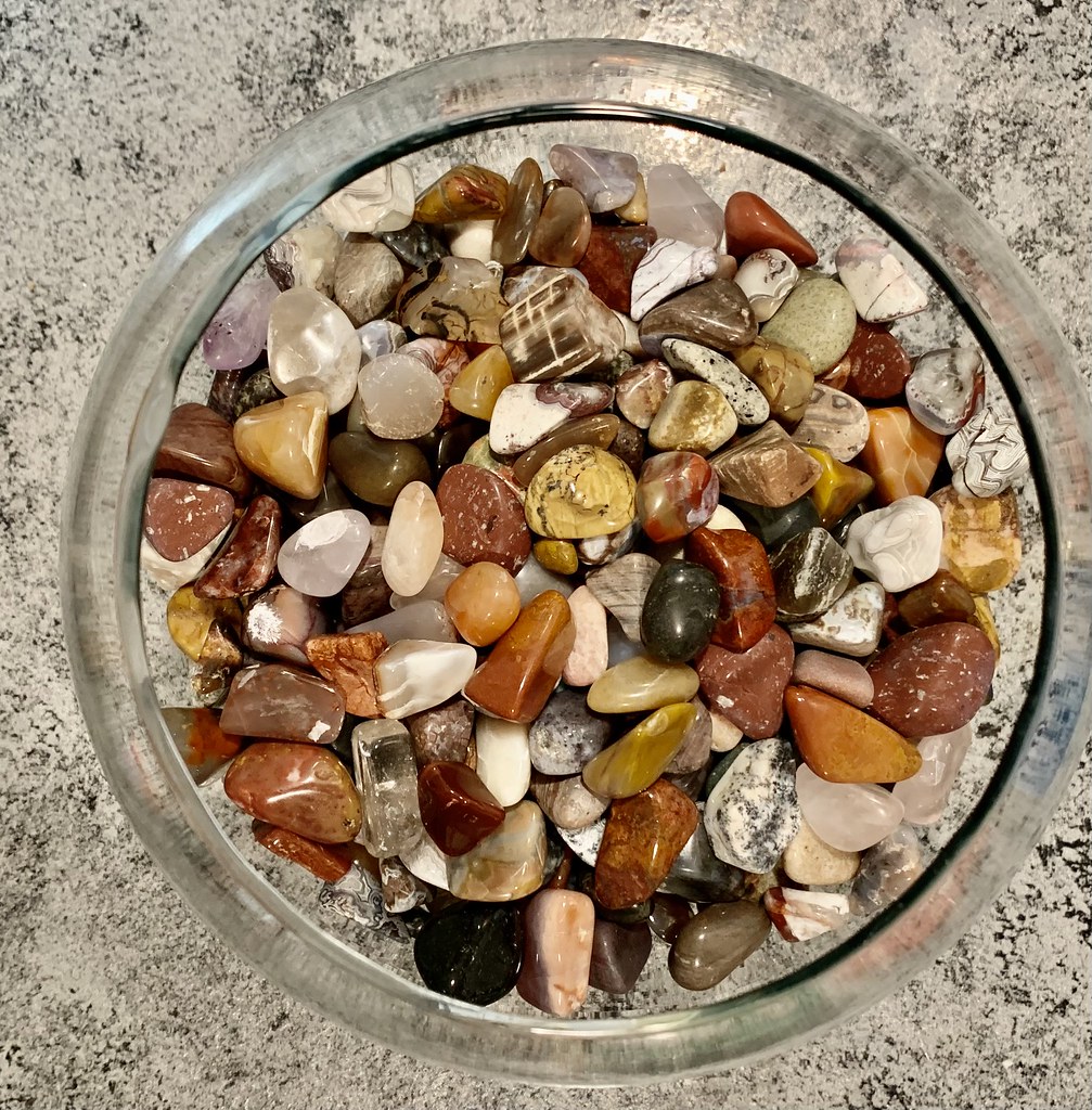 Bowl of Stones One bowl of perfectly polished rocks Kyle Secretan