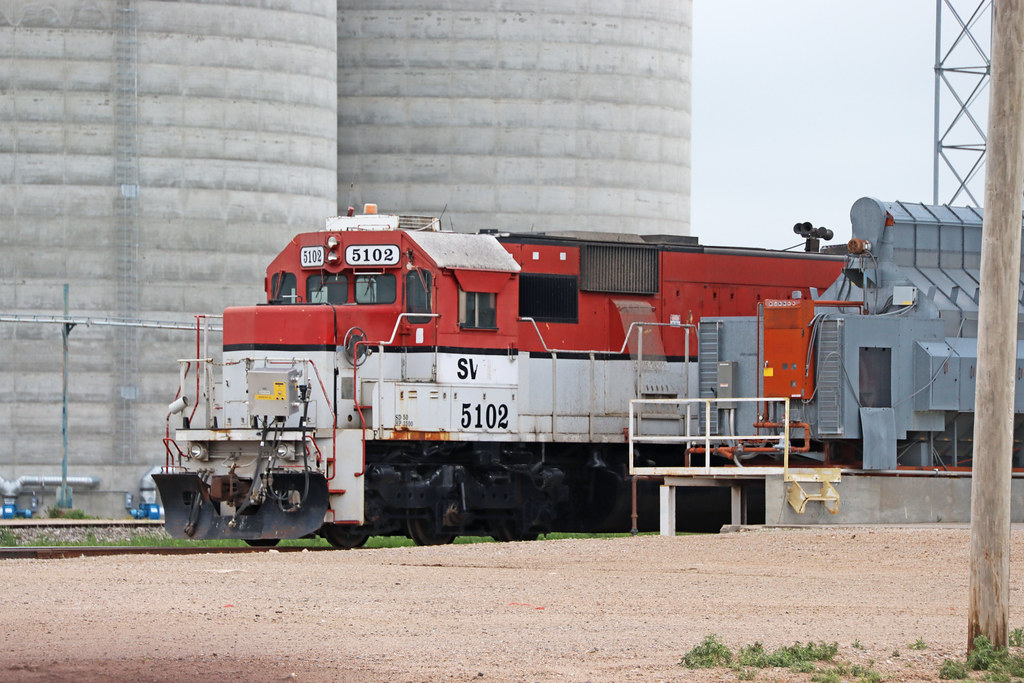 CVR (Cimarron Valley Railroad) 5102 at Ensign, Kansas Flickr