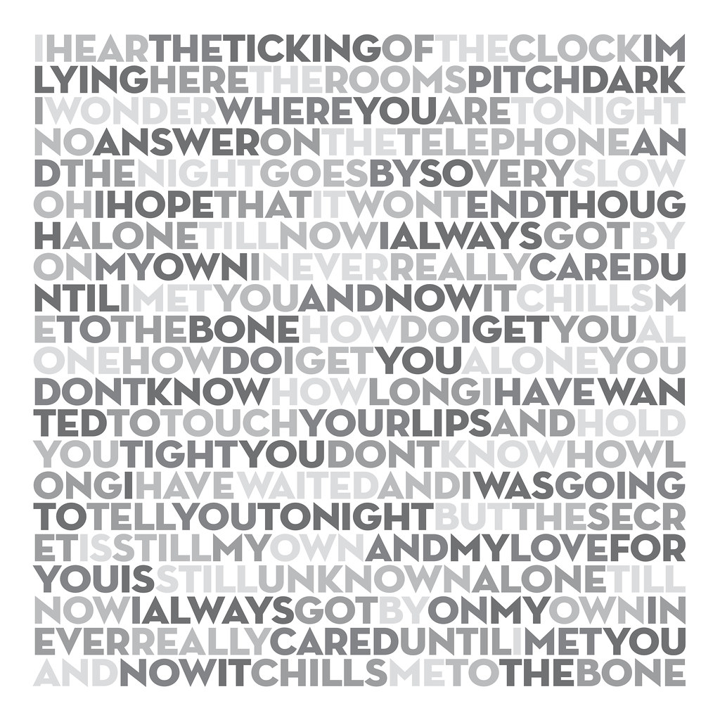 Alone Heart (lyrics) I hear the ticking of the clock I'm… Flickr