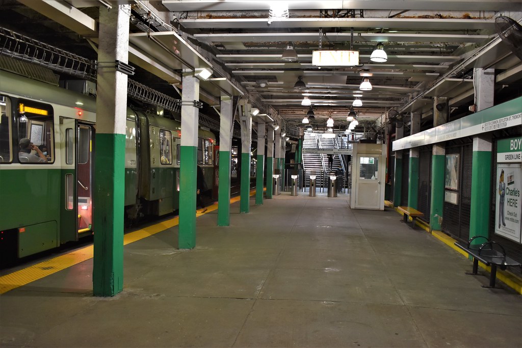 Boylston Street Station Boston, Massachusetts The MBTA B… Flickr