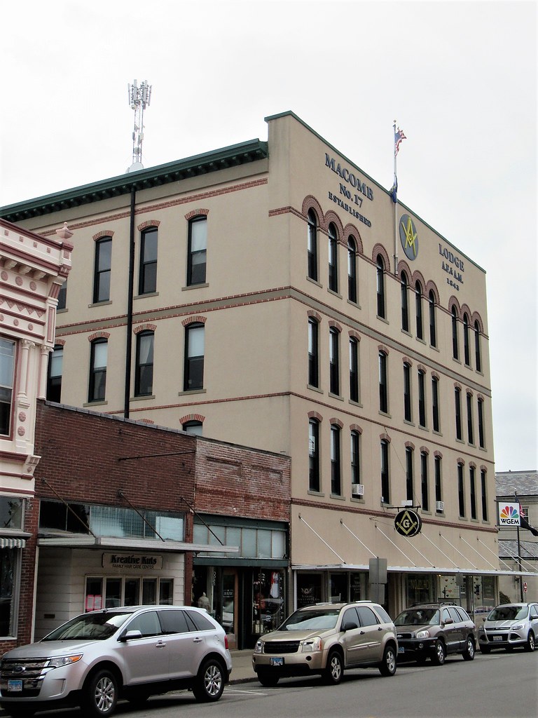 Masonic Lodge, S. Randolph Street, Illinois Flickr