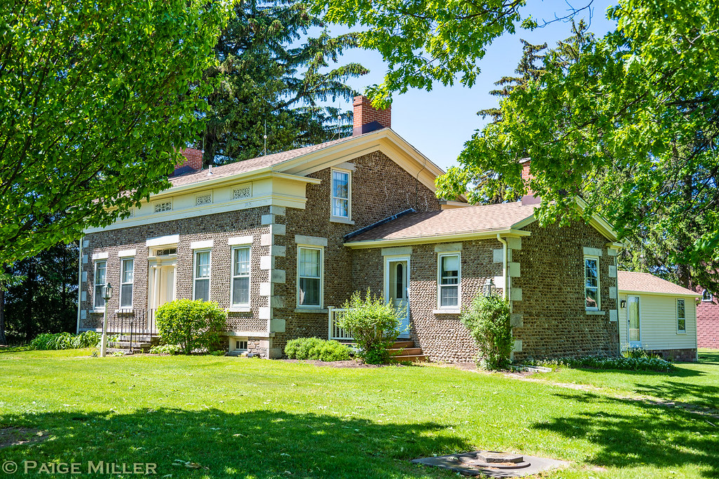 Somerset, NY Babcock House Museum The sturdy cobblestone h… Flickr