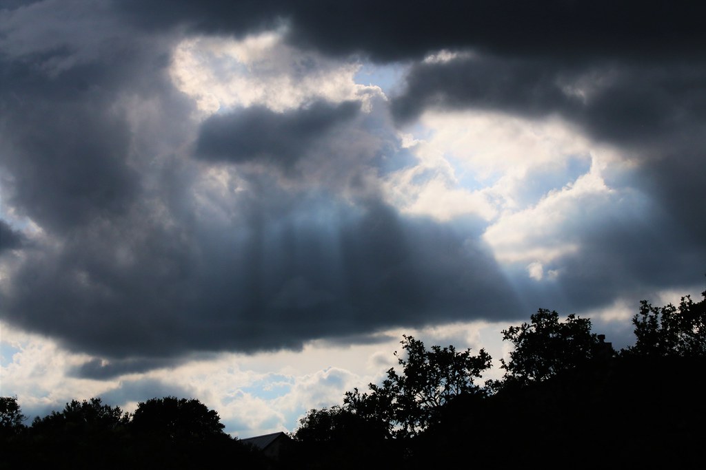 Sunrays Texas Sky austexican718 Flickr