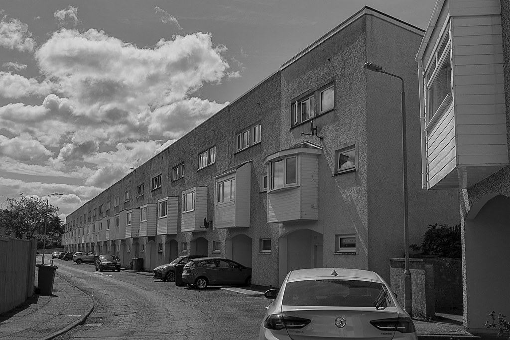 East Kilbride flats, St Leonards Eddie Marshall Flickr