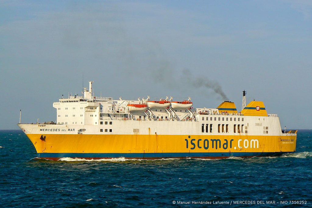 MERCEDES DEL MAR IMO 7356252 Entering to Valencia Port o… Flickr