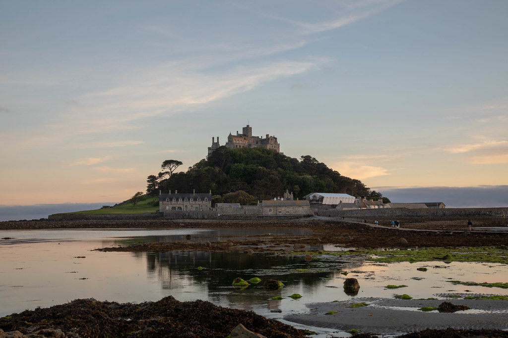 St Michael’s Mount at sunset (HDR) thestubbs Flickr