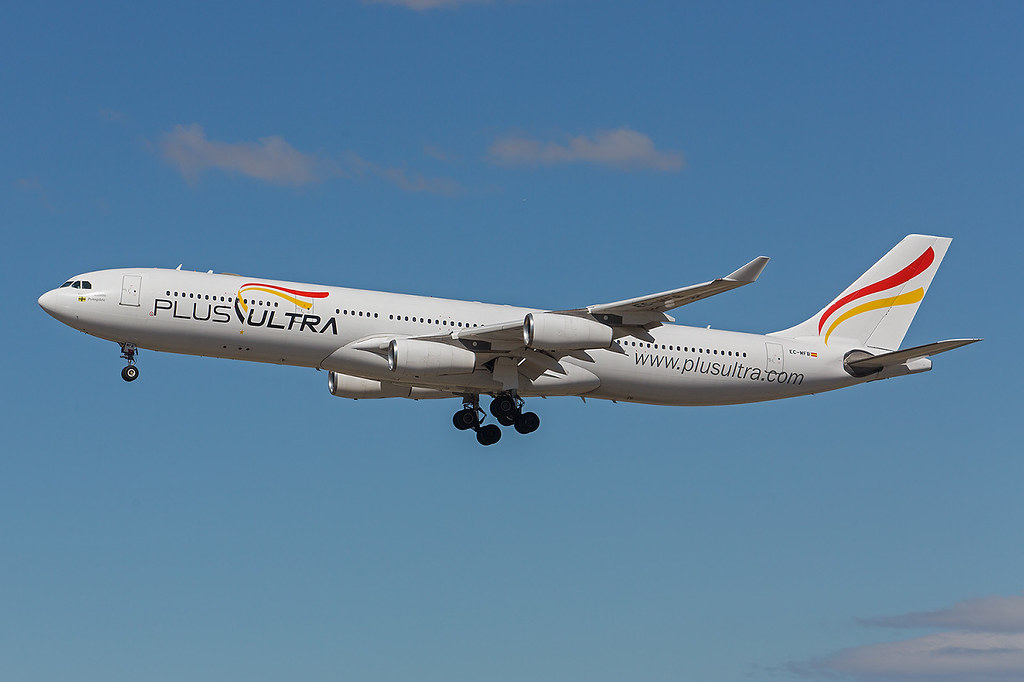 ECMFB, Airbus A340313 Plus Ultra MadridBarajas MED LE… Flickr
