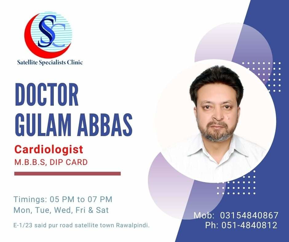 DR GULAM ABBAS DR Gulam Abbas Cardiologist M.B.B.S, DIP … Flickr