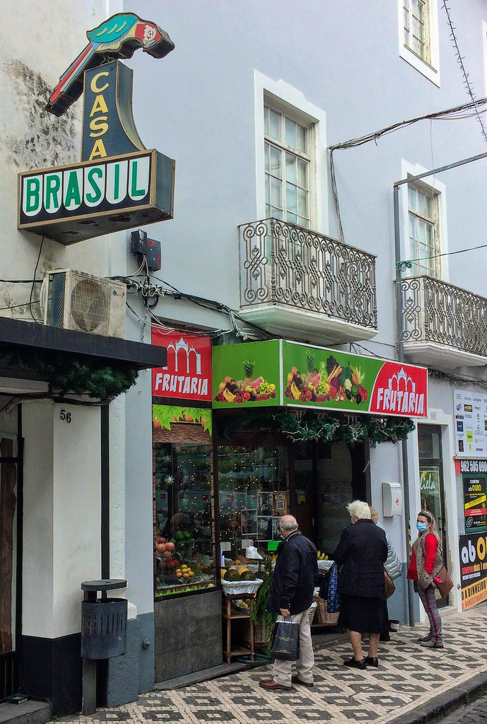 Christmas shopping Ponta Delgada, Sao Miguel, Azores Neil King Flickr