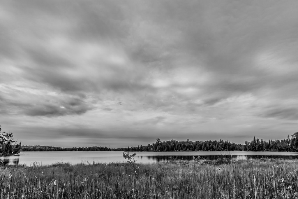 Lake, Ardoch North Frontenac Township Ontario in bl… Flickr