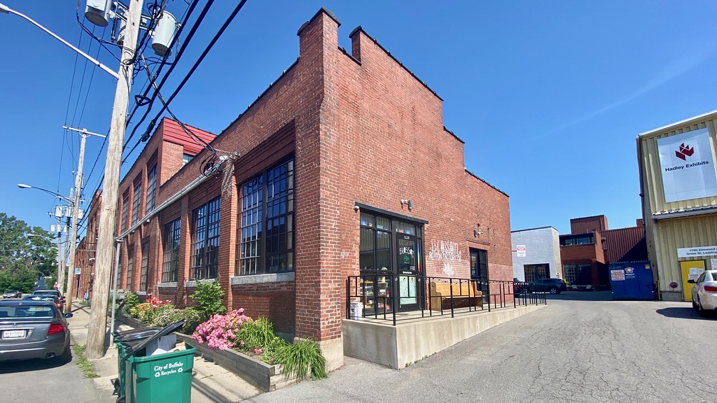 Grote Button Black Rock neighborhood. Buffalo, New York. bpawlik Flickr