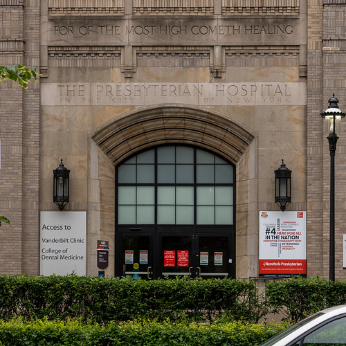 NewYorkPresbyterian Hospital Entrance Columbia Universi… Flickr