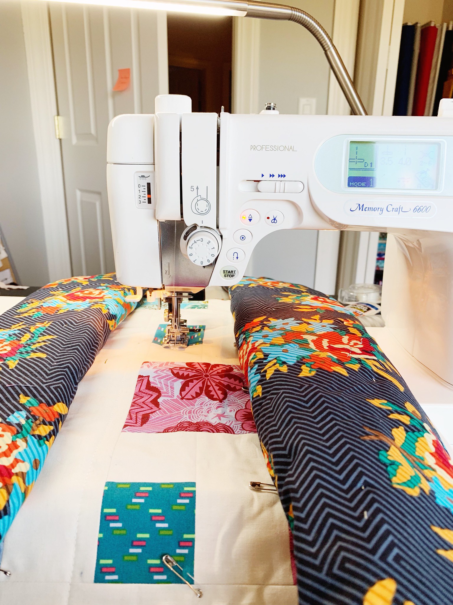 Sewing Machine Kitchen Table Quilting